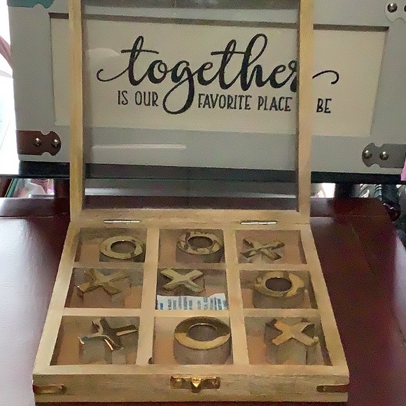 Wooden Tic Tac Toe Table Game. - Picture 4 of 6